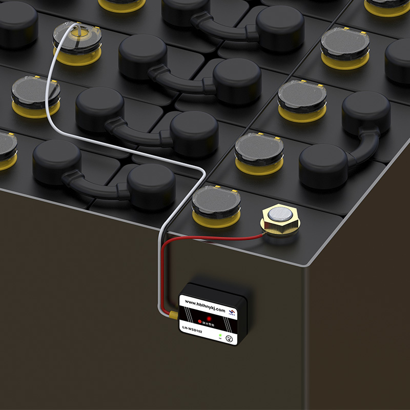 Battery liquid level indicator