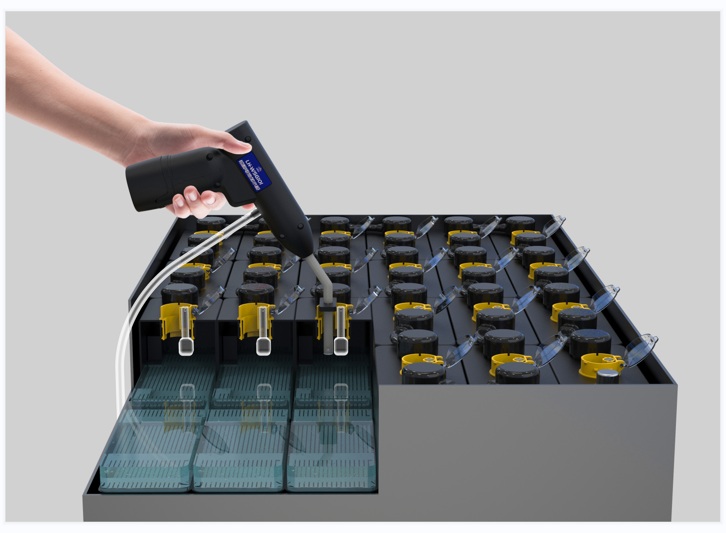 How to add water for forklift battery ? Battery Watering Technologies
